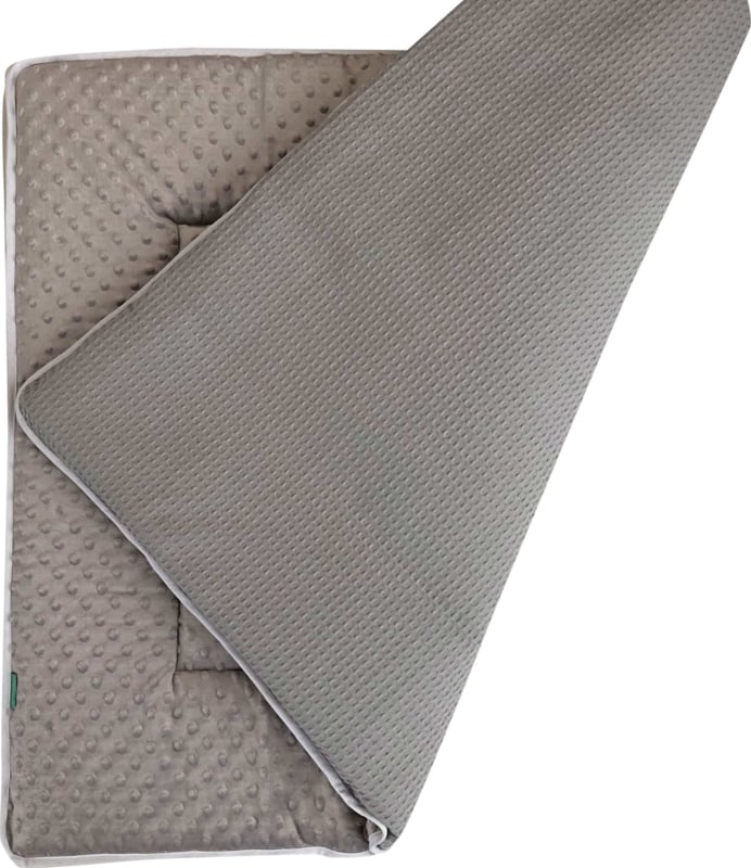 Boxkleed 70x90 75x90 75x95 80x80 80x100 100x100 Rond 90/95 cm Minky Grijs