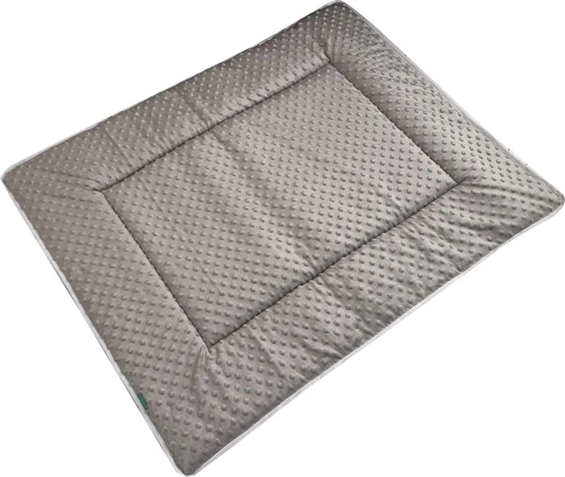 Speelmat foam auto speelmat speelmat kinderen speelmat groot Minky grijs Wafelstof