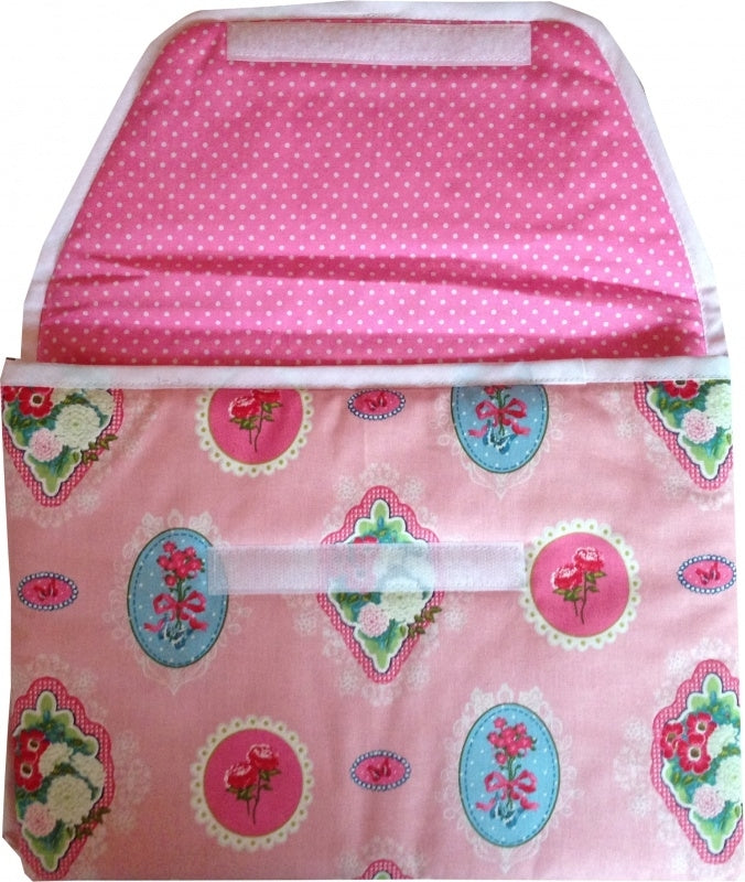 Verschoonmatje Ornamentjes roze