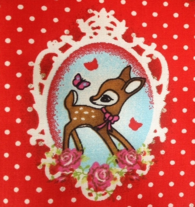 Wiegdeken Hertje Rood