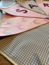 Vlaggetjes met naam: ontwerp Sara Goud