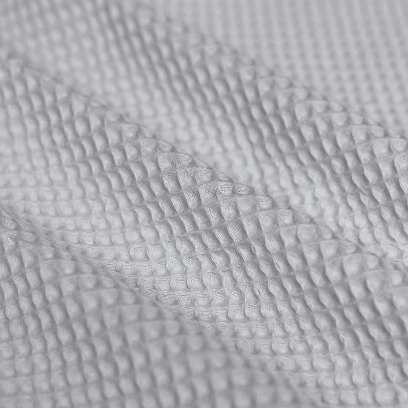 Boxkleed 70x90 75x90 75x95 80x80 80x100 100x100 Rond 90/95 cm Wafel Grijs