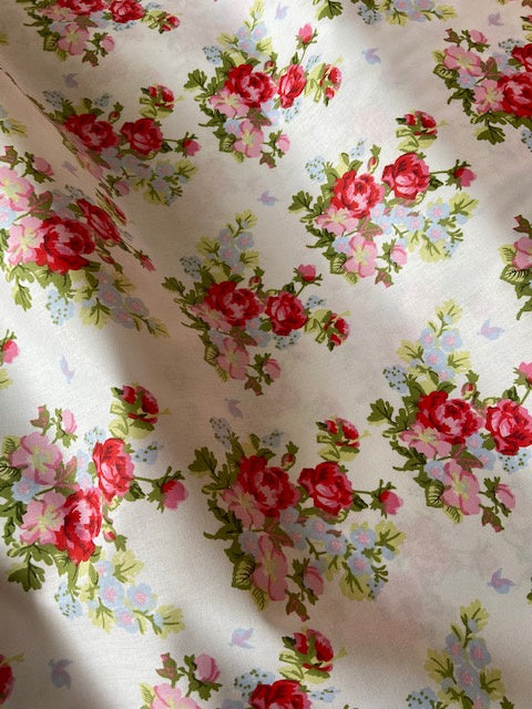 Vlaggetjes met naam: ontwerp Juna roosjes