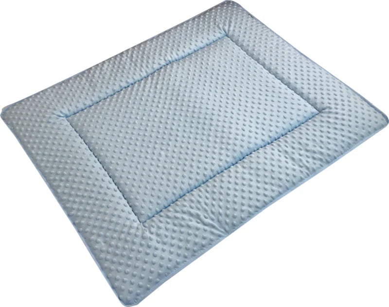 Boxkleed 70x90 75x90 75x95 80x80 80x100 100x100 Rond 90/95 cm Minky Blauw