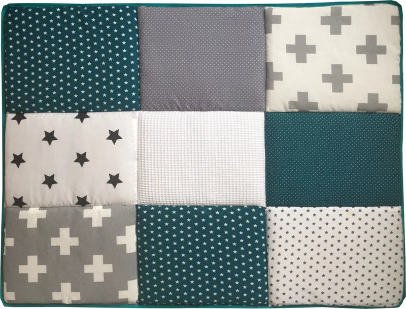 Boxkleed 70x90 75x90 75x95 80x80 80x100 100x100 Rond 90/95 cm Petrol grijze plus