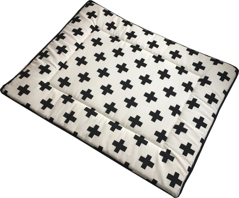 Boxkleed 70x90 75x90 75x95 80x80 80x100 100x100 Rond 90/95 cm Plus WitZwart