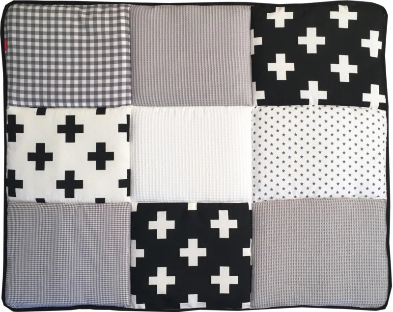 Boxkleed 70x90 75x90 75x95 80x80 80x100 100x100 Rond 90/95 cm Zwart Wit Grijs Wafel