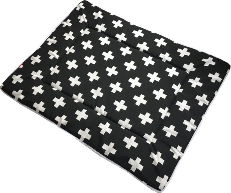 Boxkleed 70x90 75x90 75x95 80x80 80x100 100x100 Rond 90/95 cm Plusjes ZwartWit