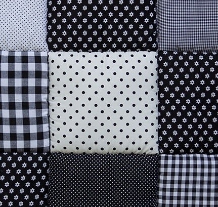 Boxkleed 70x90 75x90 75x95 80x80 80x100 100x100 Rond 90/95 cm Zwart Wit