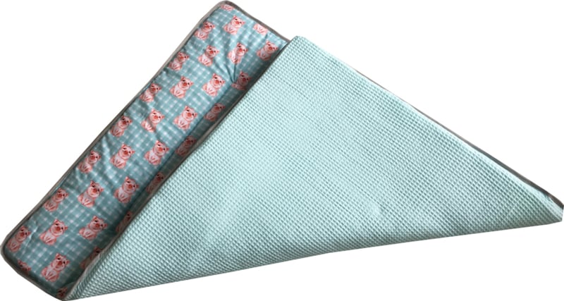 Boxkleed 70x90 75x90 75x95 80x80 80x100 100x100 Rond 90/95 cm Varkentjes