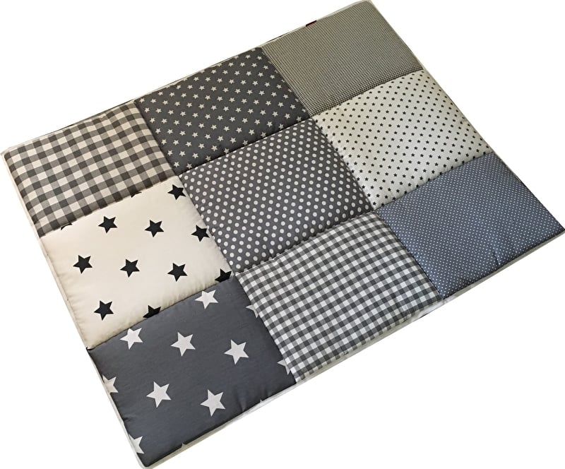 Boxkleed 70x90 75x90 75x95 80x80 80x100 100x100 Rond 90/95 cm Grijs mix