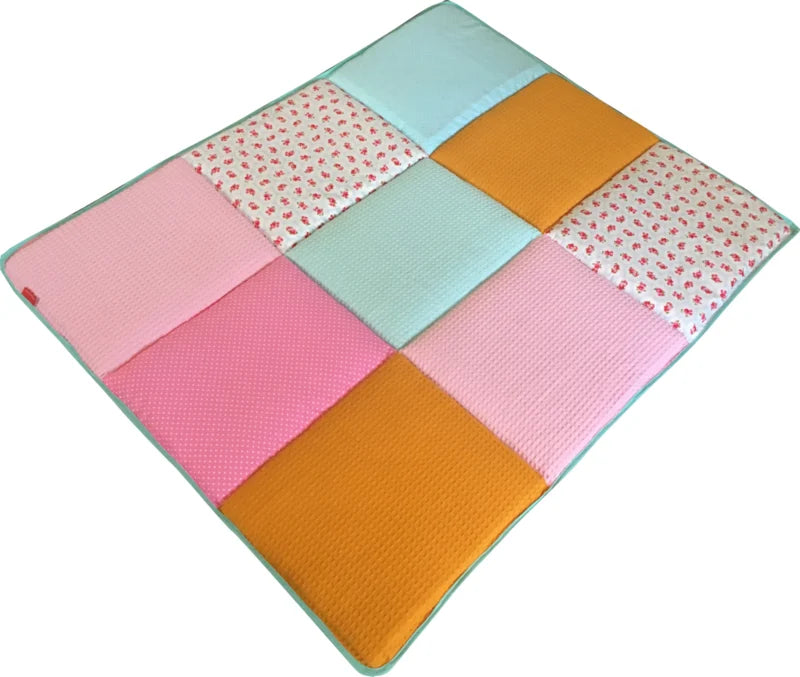 Boxkleed 70x90 75x90 75x95 80x80 80x100 100x100 Rond 90/95 cm Een Snoepje Roze Mintgroen en Okergeel