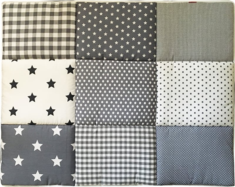 Boxkleed 70x90 75x90 75x95 80x80 80x100 100x100 Rond 90/95 cm Grijs mix