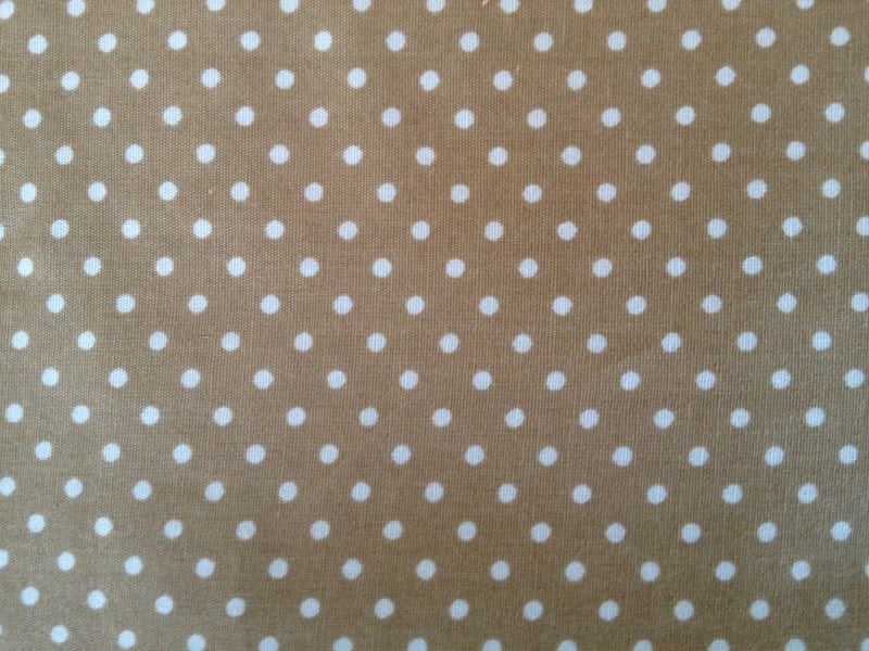 Ledikantdeken Beige Stipje