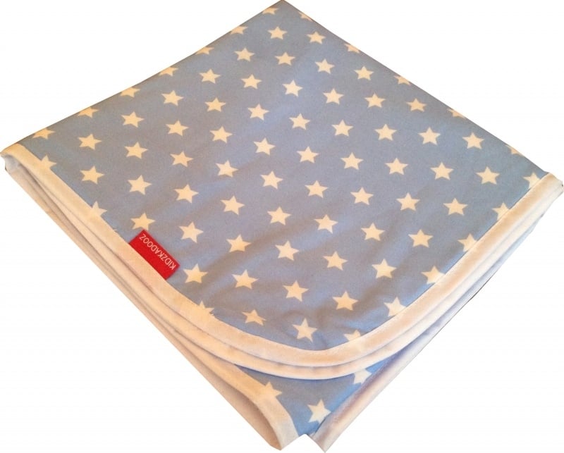 Ledikantdeken Lichtblauwe Ster