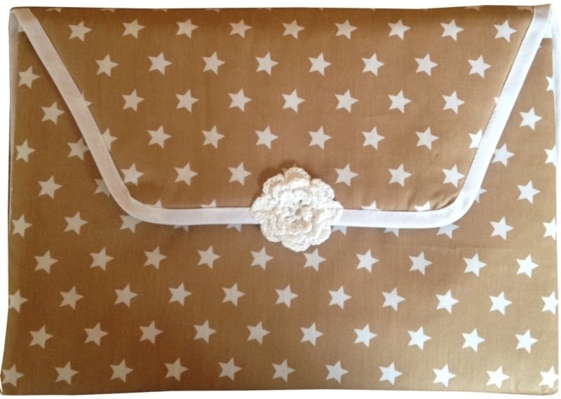 Verschoonmatje Beige Sterren