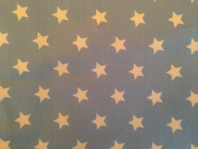 Wiegdeken Sterren Babyblauw